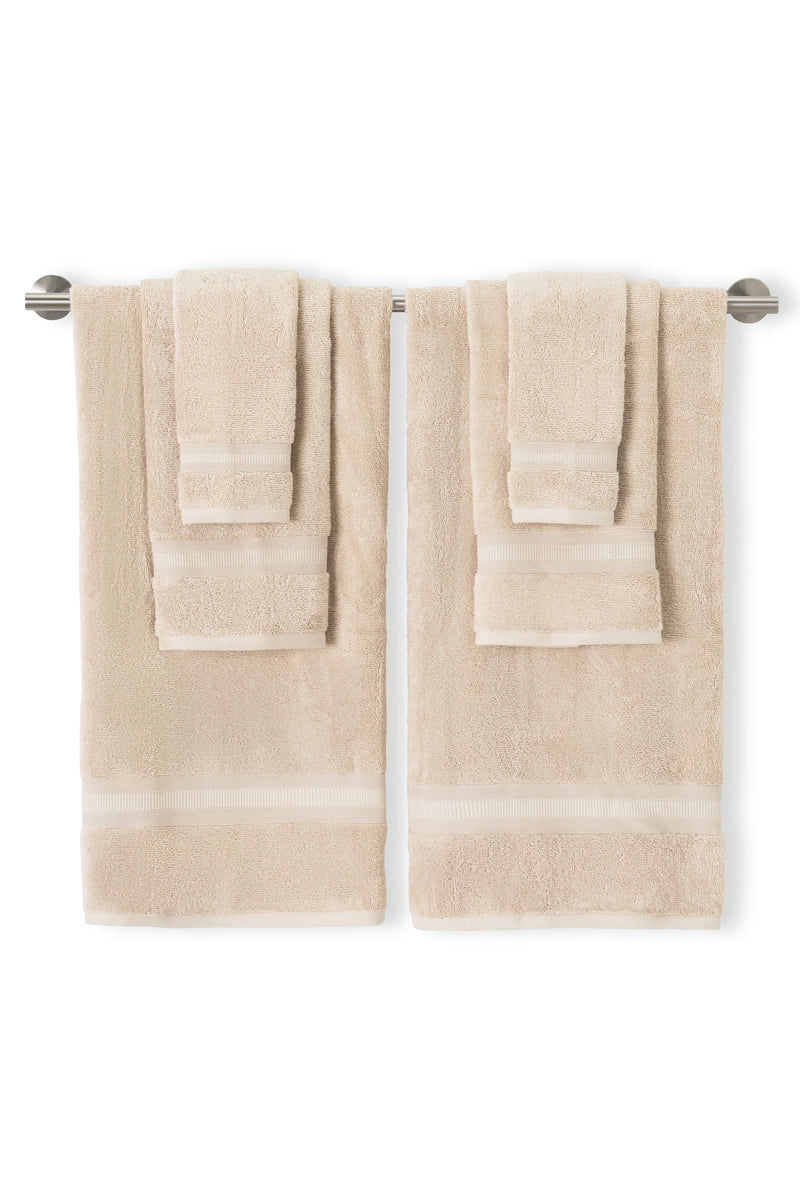 CARO Home: Montauk 6-Piece Towel Set incl. 2 bath, hand & wash towels – CARO  HOME