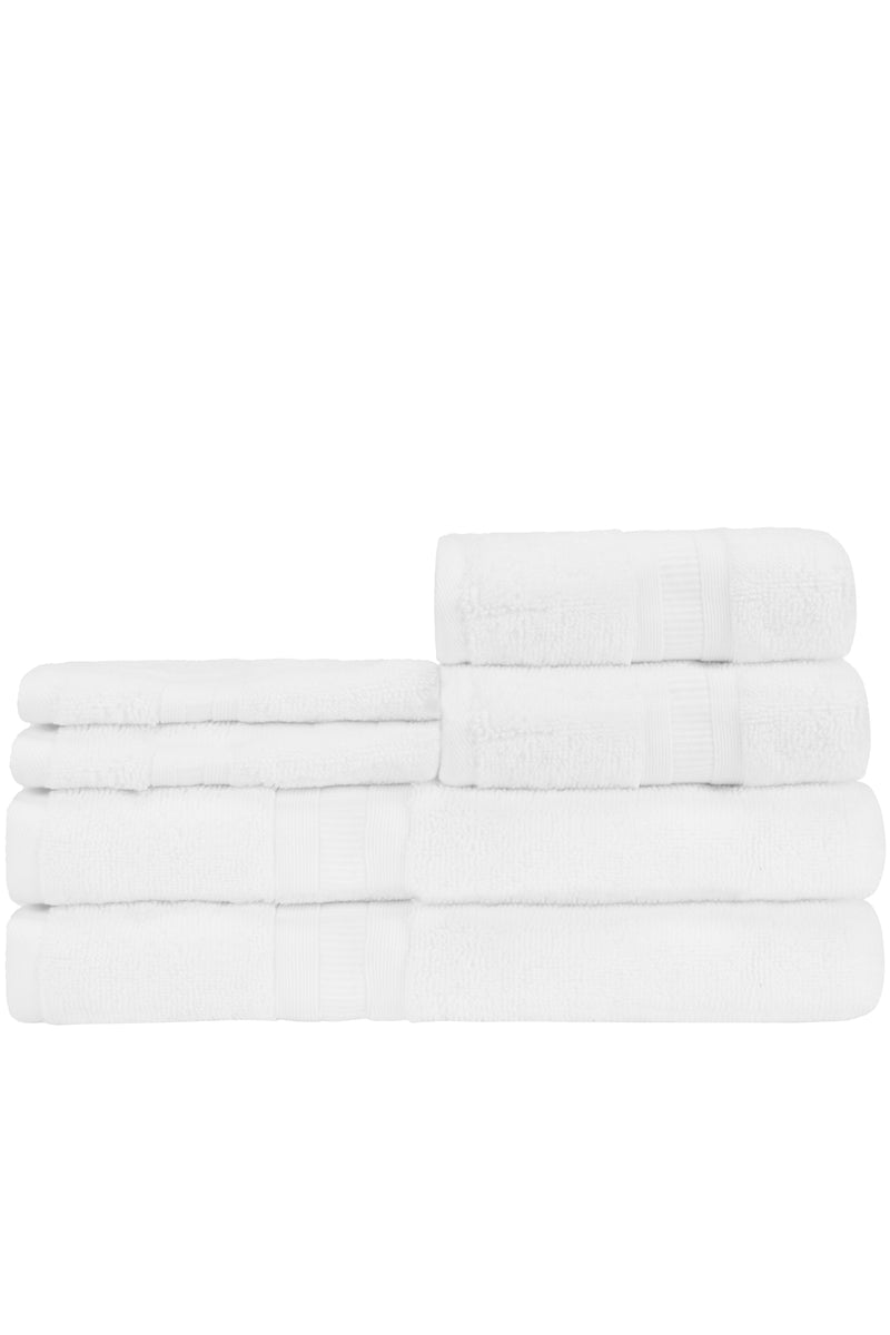 CARO Home: Air Plush 6-Piece Towel Set incl. 2 bath, hand & wash