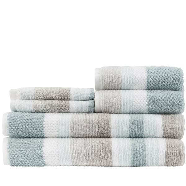 Caro Home 6-Piece Ginger Coventry Cotton Towel Set 6PC2476T26732 - The Home  Depot