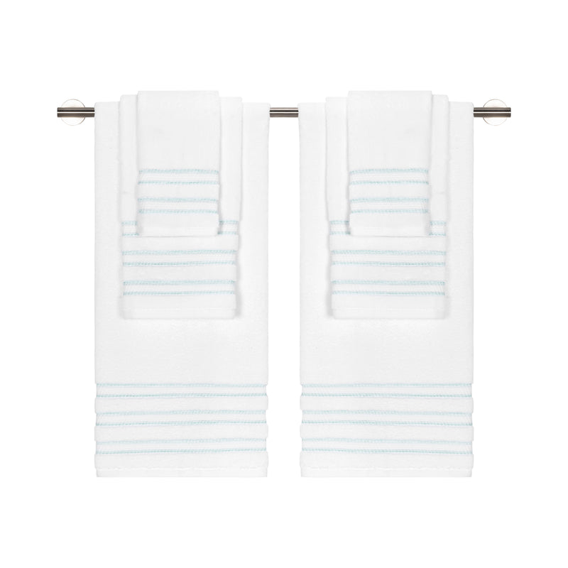 Marla Border 6-Piece Towel Set: The Trendy Towel