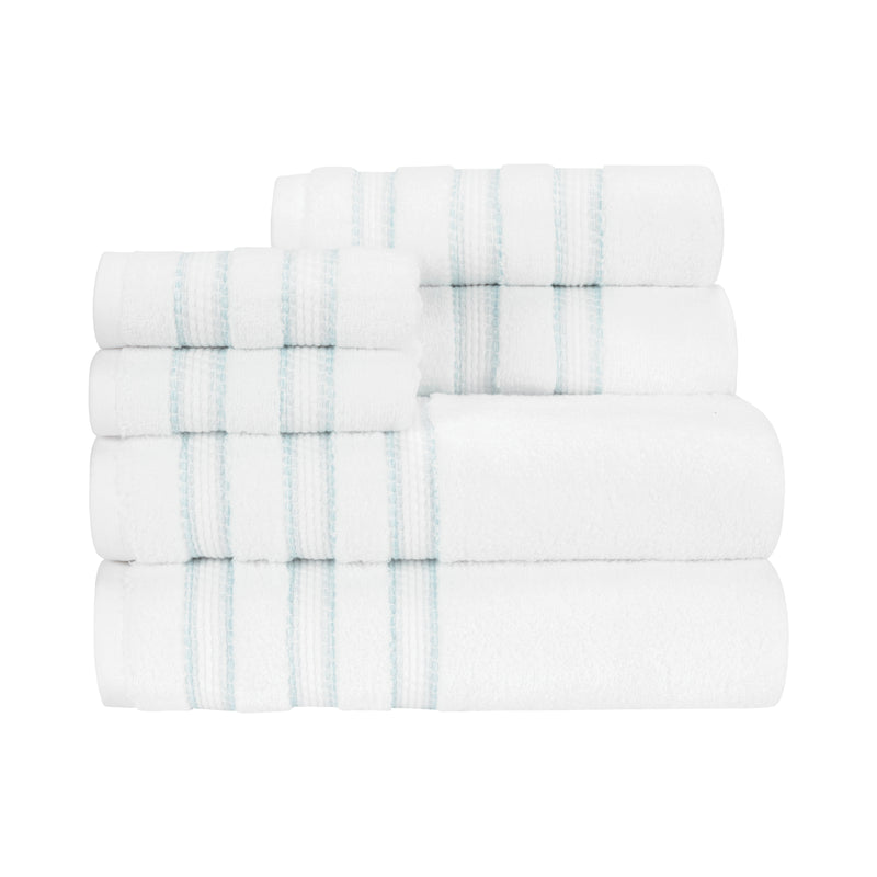 Caro Home Emma Ivory Linen 6 Pc. Towel Set, Bath Towels, Household